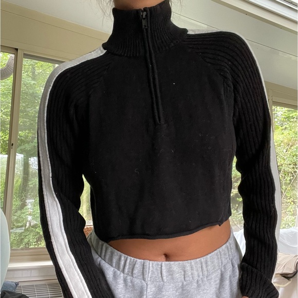 Brandy quarter zip sweater, one size fits all - Picture 2 of 3